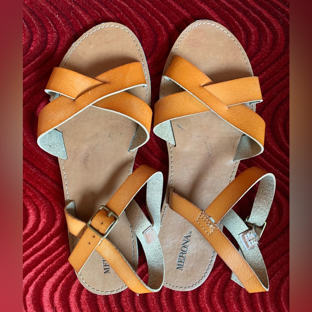 Merona Leather Sandals